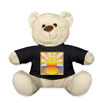 California Orange Sunshine LSD Löschblatt - Teddy - Schwarz - Vorne