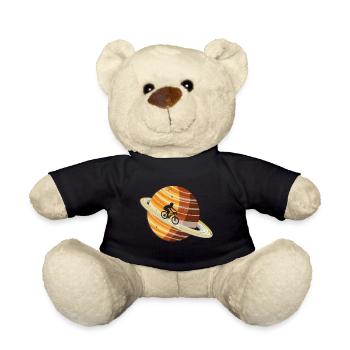 Mountainbike Mountainbiken Mountainbiker Downhill - Teddy - Schwarz - Vorne