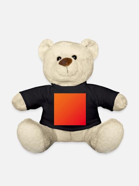 Dégradé orange - Nounours - noir