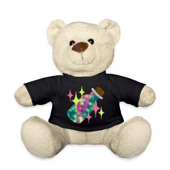 fairy dust - Teddy Bear - black - Front