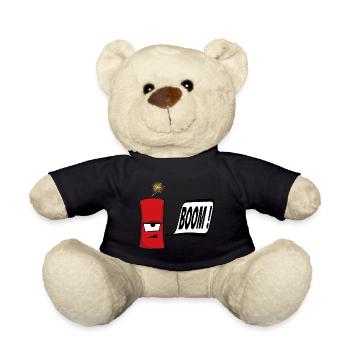 Böller - Teddy - Schwarz - Vorne