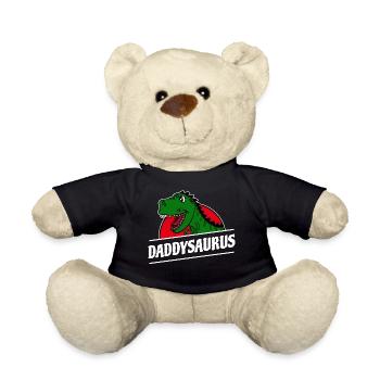 Papa Fête des Pères Fête des Hommes Heureux Papa Père - Nounours - noir - Devant