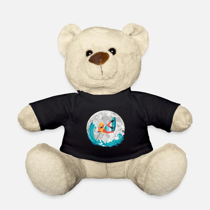 Wakeboard Wakeboard Wakeboarder cadeau - Nounours - noir
