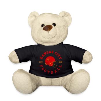 Conception du football de Kansas City - EST 1960 - Nounours - noir - Devant