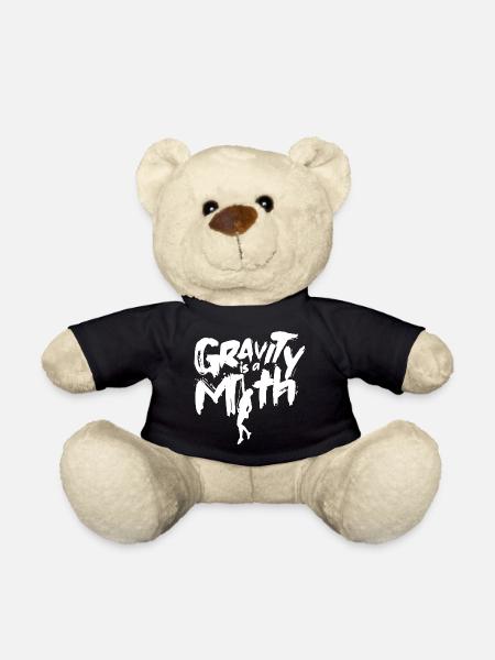 Schwerkraft ist ein Mythos Klettern Kletterer - Teddy - Schwarz
