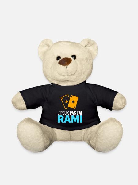 Jeu de cartes Le Rami - Nounours - noir