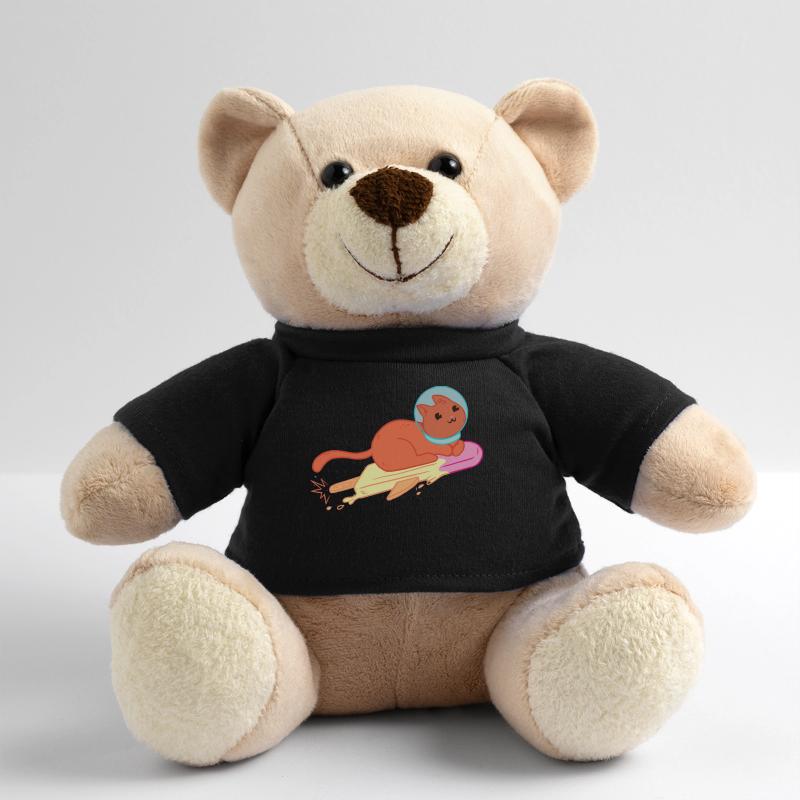 Space Cat Eis, Astronaut Cat Rakete Teddy