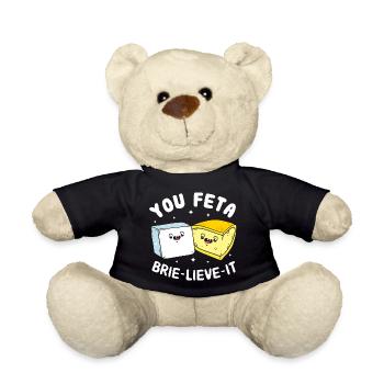Käse Feta Käse - Teddy - Schwarz - Vorne