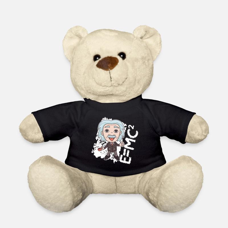 Physics Formula E=mc2 - Teddy Bear - black