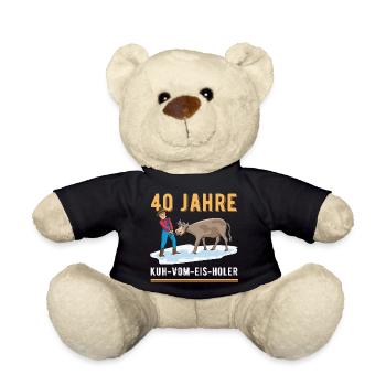 40 ans d’anniversaire de l’entreprise Vache De Glace - Nounours - noir - Devant