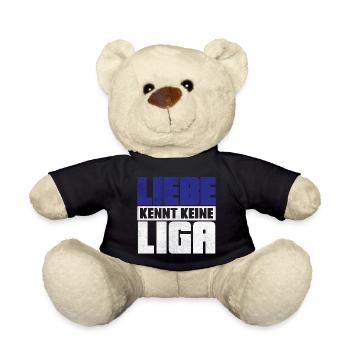 LIEBE KENNT KEINE LIGA | 2.Liga Absteiger Shirt - Teddy - Schwarz - Vorne