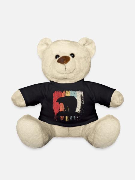 Silhouette arc-en-ciel de l’ours - Nounours - noir