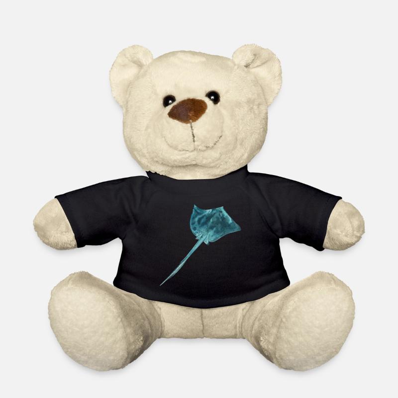 Rochen Mantarochen Stachelrochen Riff Tauchen - Teddy - Schwarz