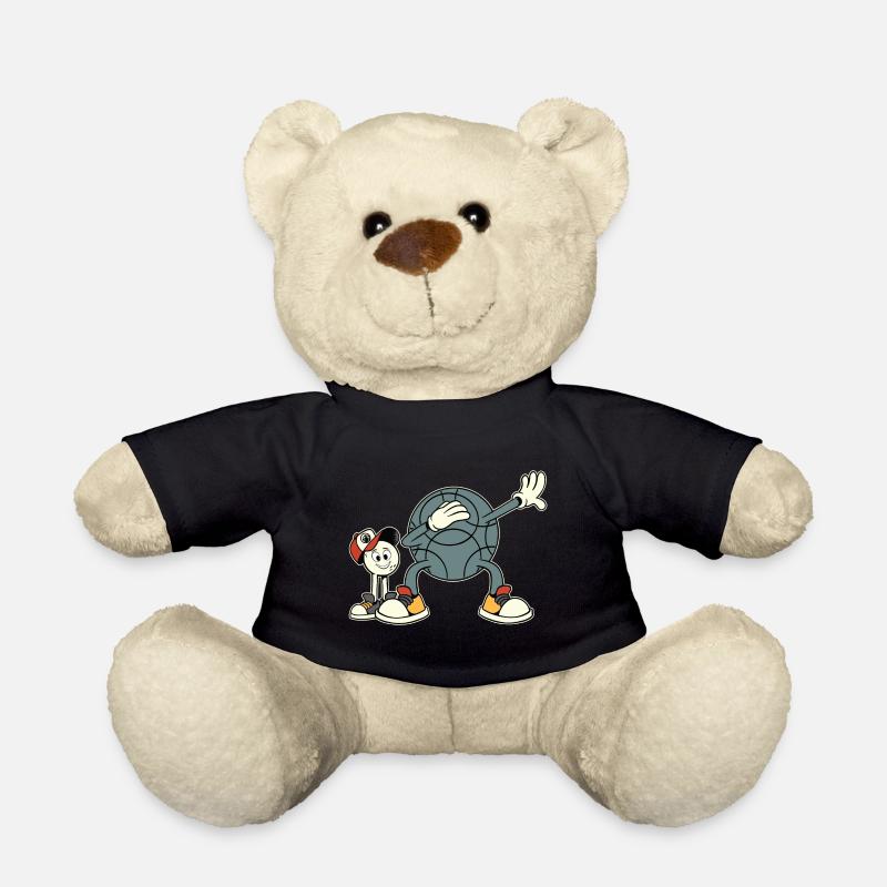 Dabbing boulet de petanque tenue pour boulet - Nounours - noir