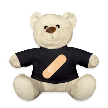 Un dispositif simple de fixation comme élément de conception - Nounours - noir - Devant