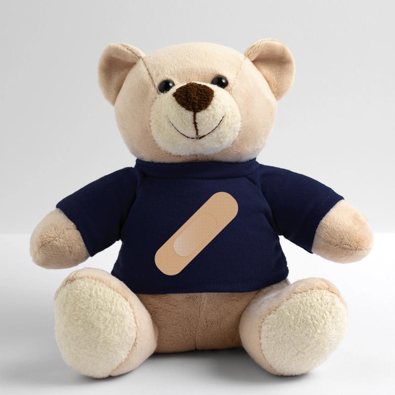 simple sticking plaster as a design element Teddy Bear