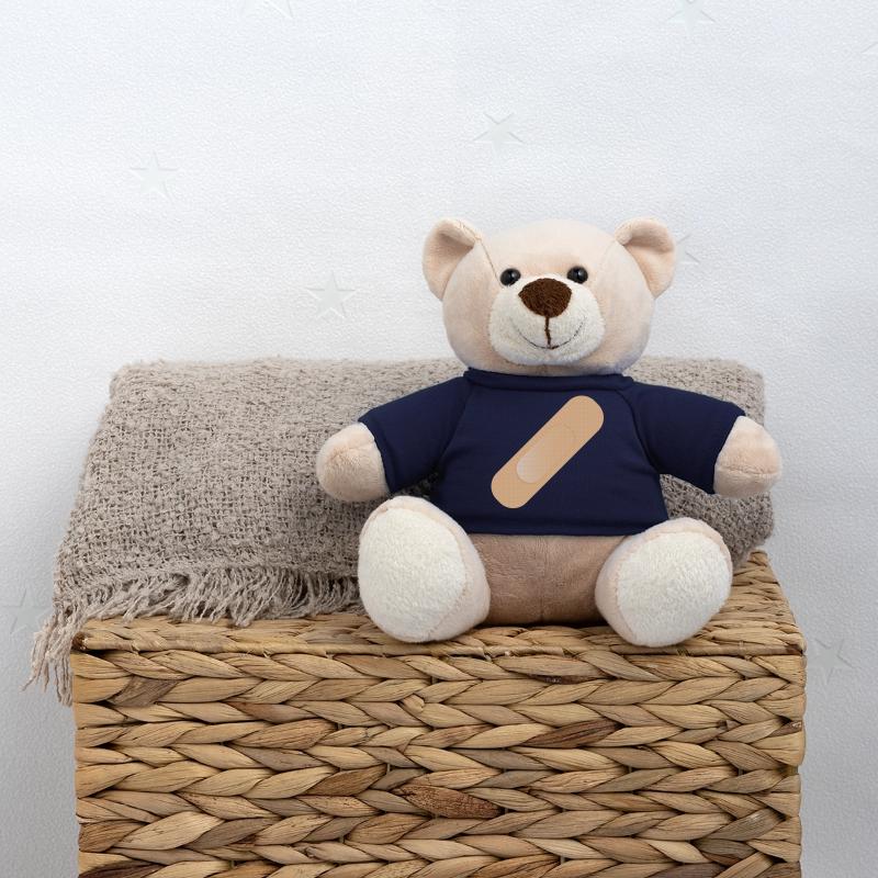 simple sticking plaster as a design element Teddy Bear