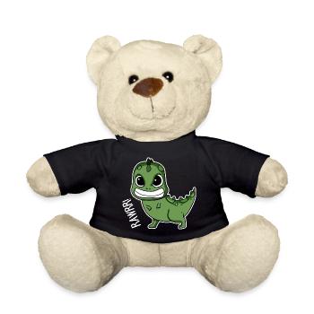 Bébé dinosaure cadeau - Nounours - noir - Devant