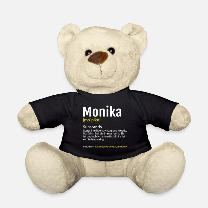 Monika Name Definition - Teddy - Schwarz