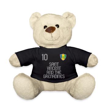 St. Vincent et les Grenadines équipe de football - Nounours - noir - Devant
