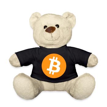 Bitcoin - Teddy - Schwarz - Vorne