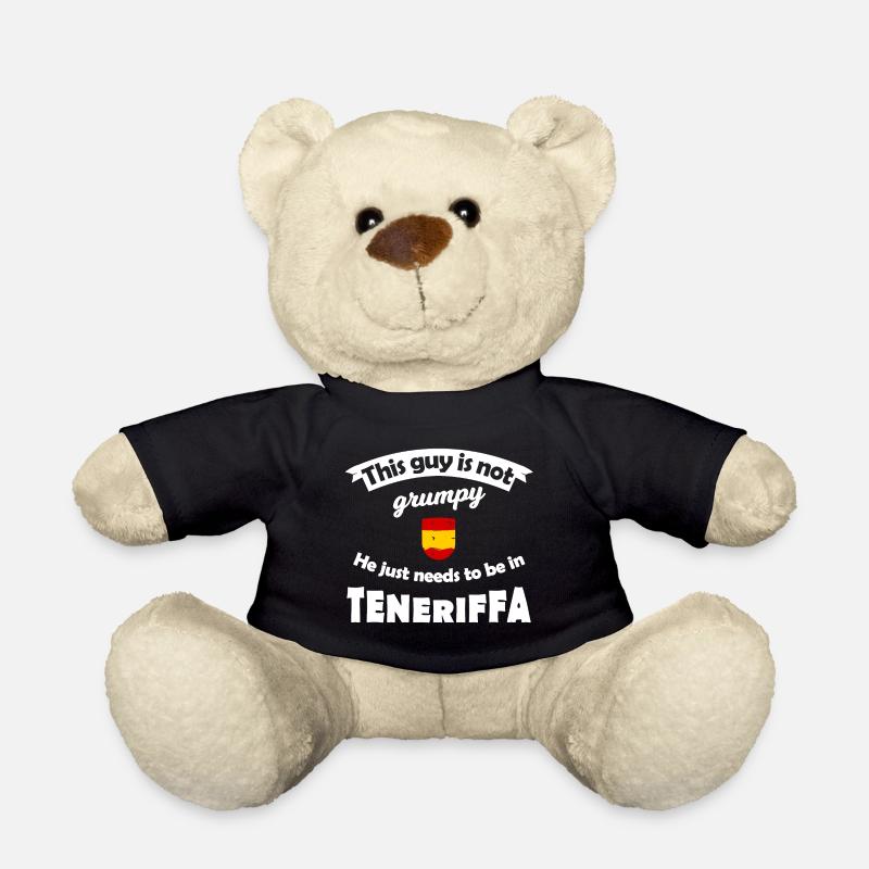 Teneriffa Fans - Teddy - Schwarz