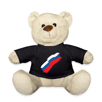 Slovenia - Teddy Bear - black - Front