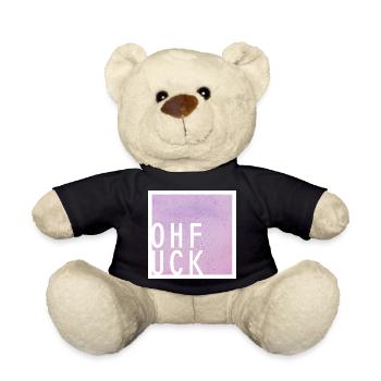 ohfck - Teddy - Schwarz - Vorne