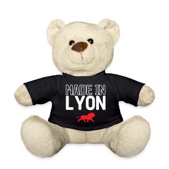 Made in Lyon - Teddy Bear - black - Front