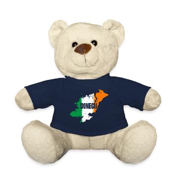 Donegal Irland County | Flagge Landkarte Kontur - Teddy - French Navy - Vorne