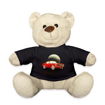 Auto rotes Auto - Teddy - Schwarz - Vorne