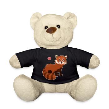 Roter Panda Panda Roux - Nounours - noir - Devant