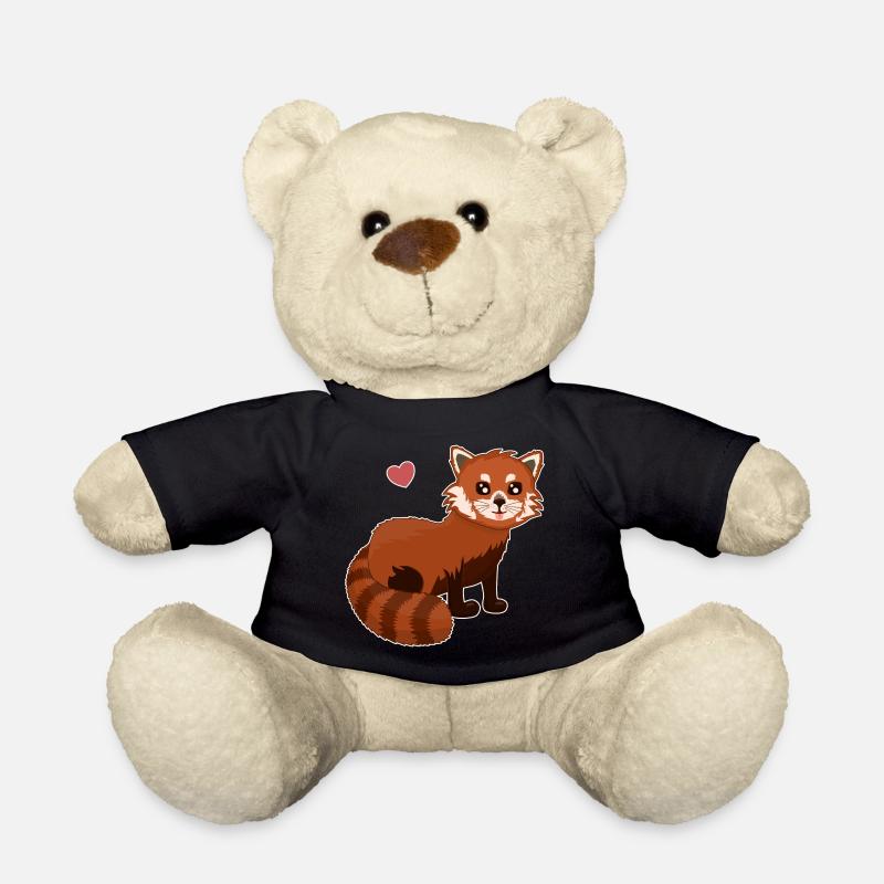 Roter Panda Red Panda - Teddy - Schwarz