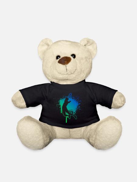 Badminton Badminton Badminton Joueuse de badminton féminin - Nounours - noir