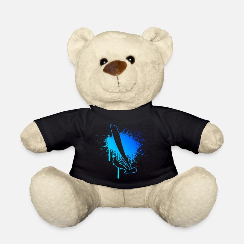 Surfer Herren Windsurfer Windsurfen Windsurf - Teddy - Schwarz