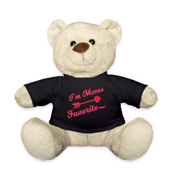 Happy Mother's Day Shirt For Mommies Special - Teddy - Schwarz - Vorne