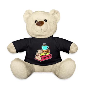 Caffeine Coffee Drinking Statement Coffee Lovers - Teddy Bear - black - Front