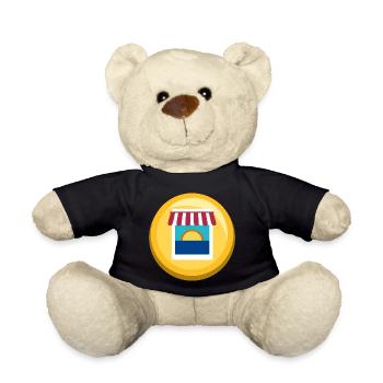 Sunset Market Sticker - Teddy - Schwarz - Vorne