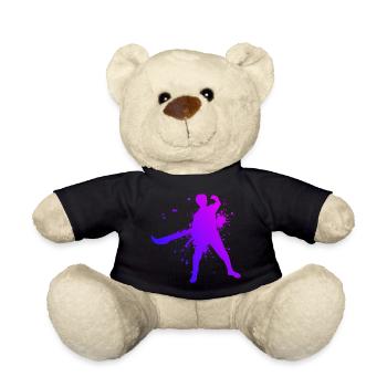 Pelote Homme Jai Alai Pelote Basque Femmes - Nounours - noir - Devant