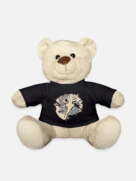 Valentine's Day climbing for men - Teddy Bear - black