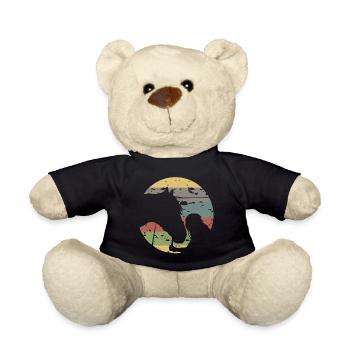 Life Is Better With Horses Design Horsing Shirt - Teddy Bear - black - Front