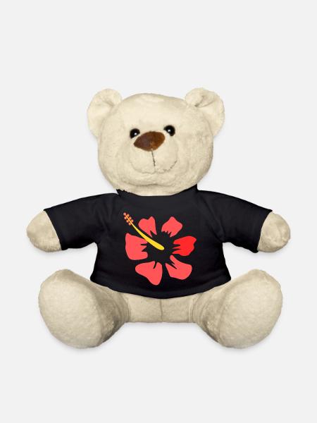 Blume rosa pinke Blume Blumen pink rosa Blumen - Teddy - Schwarz