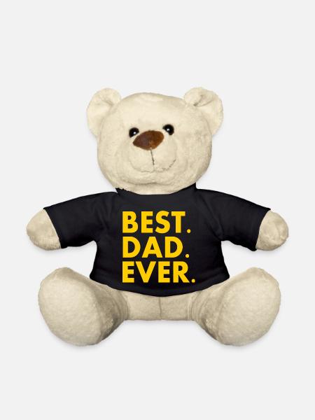 Best dad ever - Teddy - Schwarz