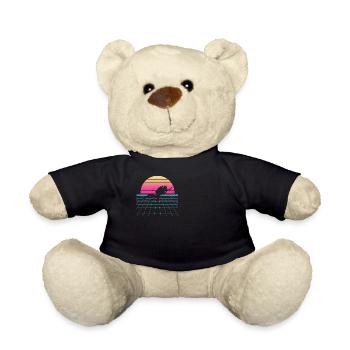 Scuba Diver Diving Femmes Scuba Divers - Nounours - noir - Devant
