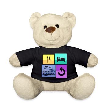Familien Kreuzfahrt - Teddy - Schwarz - Vorne