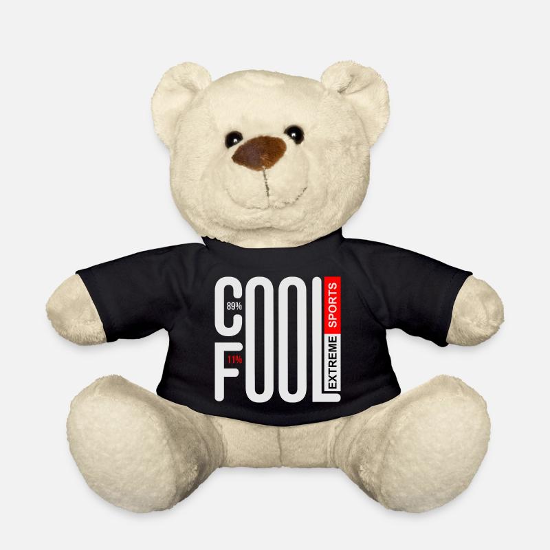 COOLE UND DUMME EXTREMSPORTARTEN - Teddy - Schwarz