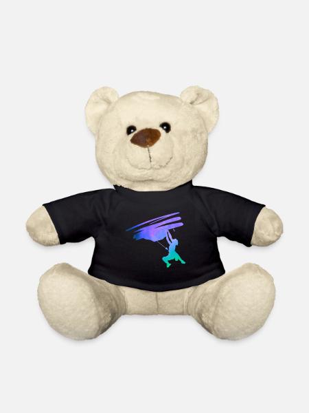 Silhouette sketchy escalade grimpeur - Nounours - noir