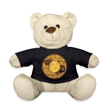 Bitcoin Bearish Bullish Traiding Traider Hodl - Nounours - noir - Devant