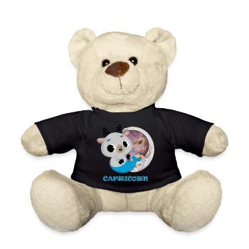 Sternzeichen Steinbock - Teddy - Schwarz - Vorne