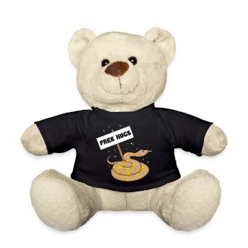 King python design pour les amateurs de serpents - Nounours - noir - Devant
